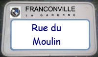 panneau Moulin rue